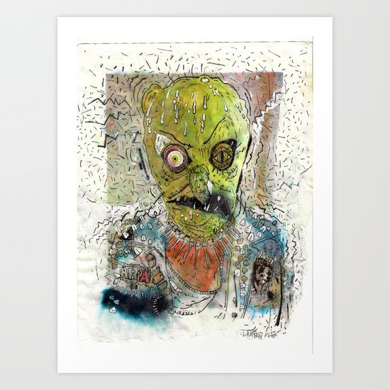 Beauty Queen Art Print