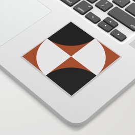 Abstract geometry Sticker