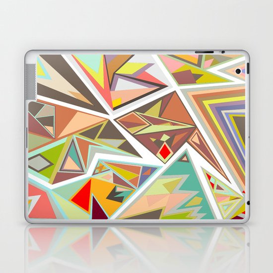 Shattered Glass Laptop & iPad Skin
