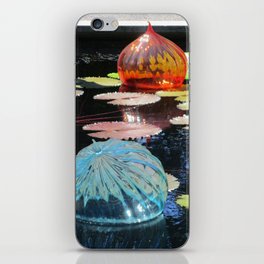 Lily Pond and Glass Floaters iPhone Skin
