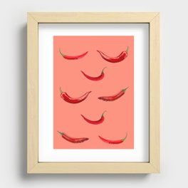 Red Chili Delight Recessed Framed Print