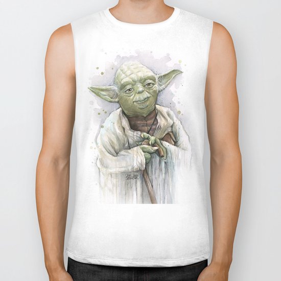 Yoda Biker Tank