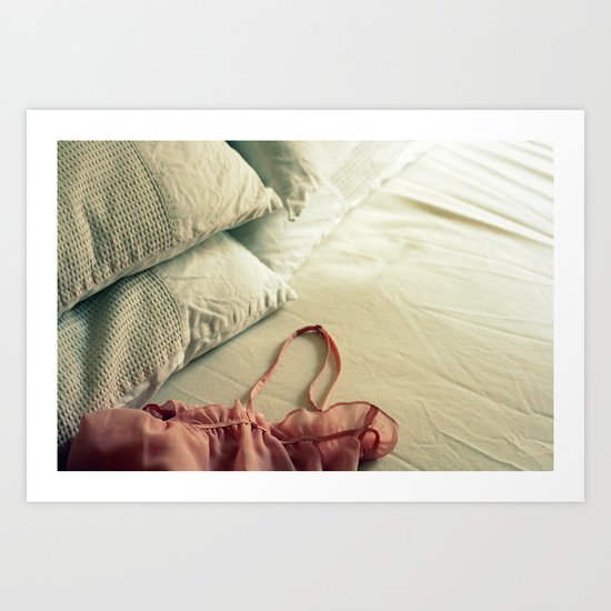 Bed Clothes Art Print