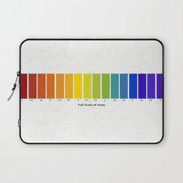 Interpretation of Mark Maycock's Scale of hues illustration from 1895 Laptop Sleeve