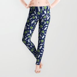 Crystals and Sage - Navy Leggings