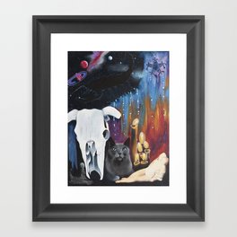Scorpio- Zodiac Wildlife Series Framed Art Print