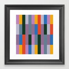 Color Keys Framed Art Print