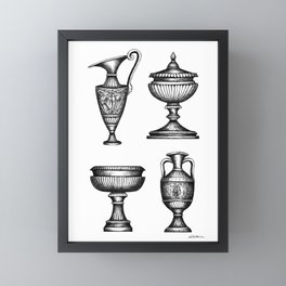 Roman Vessels 03 Framed Mini Art Print