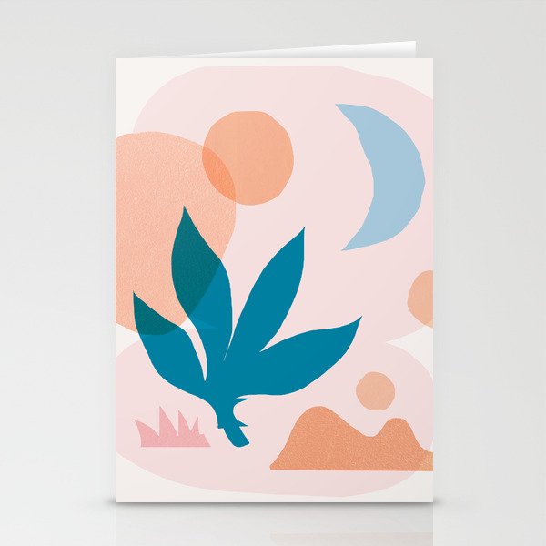 Abstraction_Nature_Companion_001 Stationery Cards