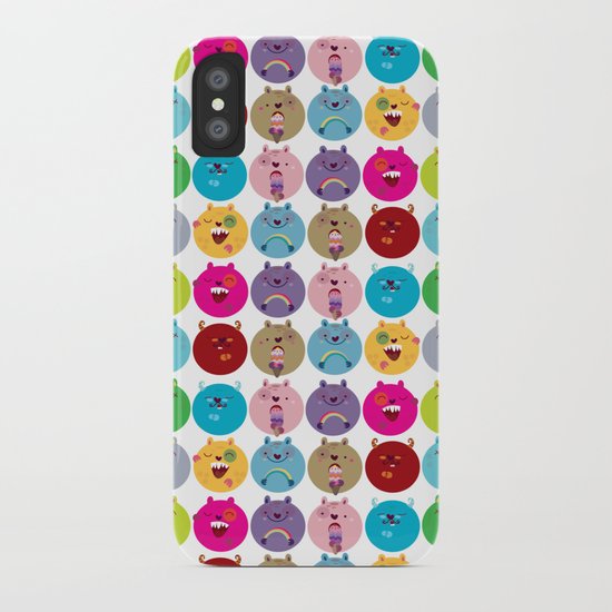 Cute bunnyballs iPhone Case