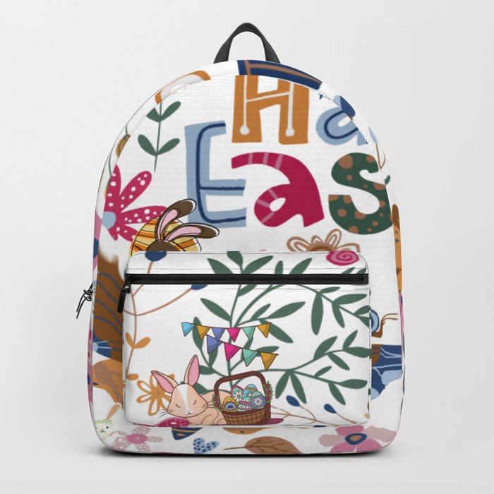 Happy Easter Day Festival Backpack