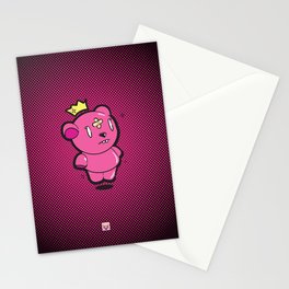 Pink Dead Bear Stationery Cards