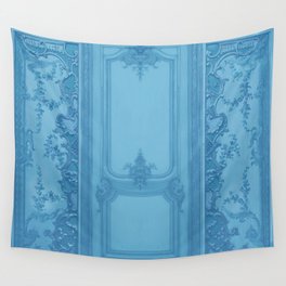 Blue French Wall II Wall Tapestry