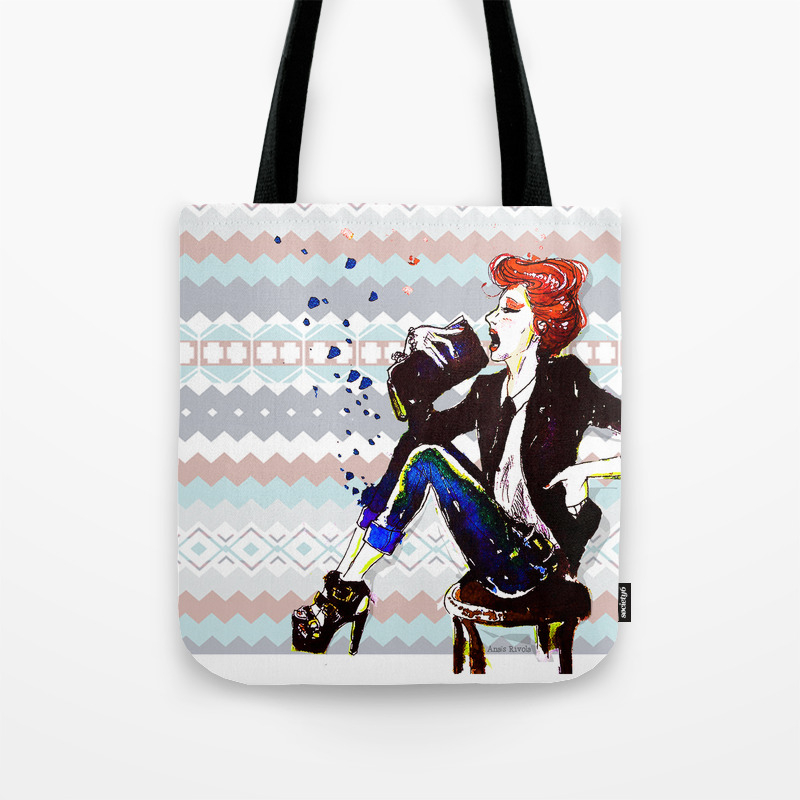 redhead duffle bag