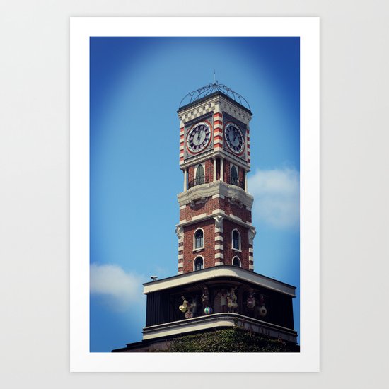 CLOCKTOWER Art Print