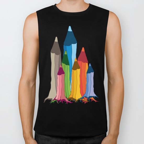 Creativity Biker Tank