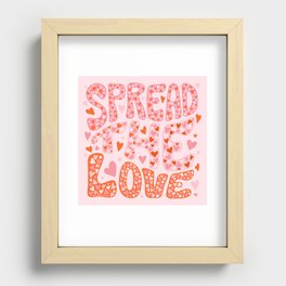 Spread the Love Recessed Framed Print