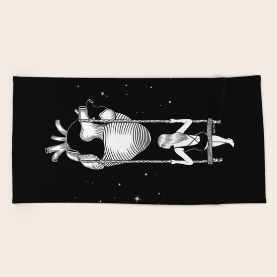 Mood Swings Beach Towel
