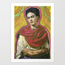 Holy Frida / Santa Frida Art Print