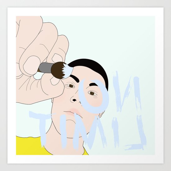 NO LIMIT Art Print