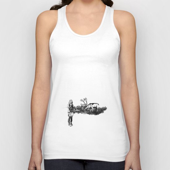 caribou Unisex Tank Top