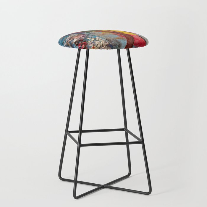 Five Elements of Creation, Joy and Resilience Bar Stool