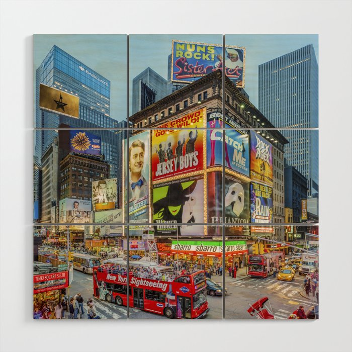 Times Square III Special Edition I Wood Wall Art