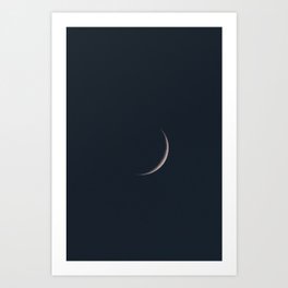 New Moon | Nature and Landscape Photography Art Print