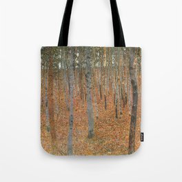 Gustav Klimt - Beech Forest Buchenwald I Tote Bag