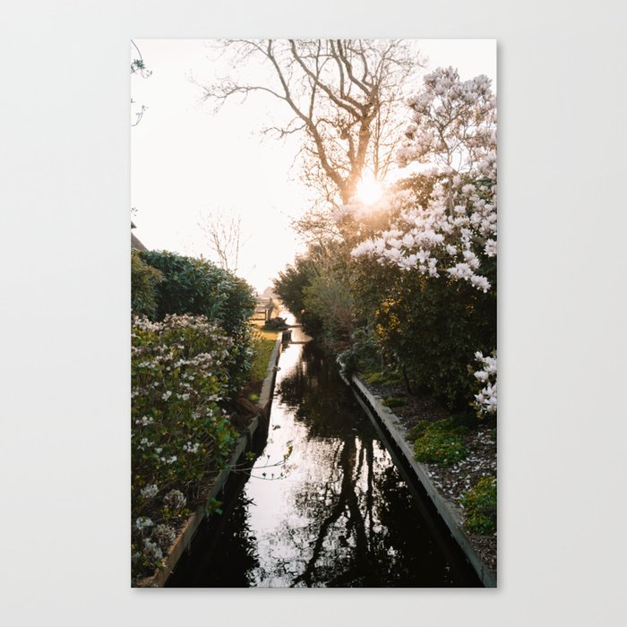 Canal Giethoorn Canvas Print