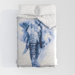 Elephant Painting Comforter