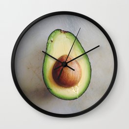 Avocado Love (3)  Wall Clock