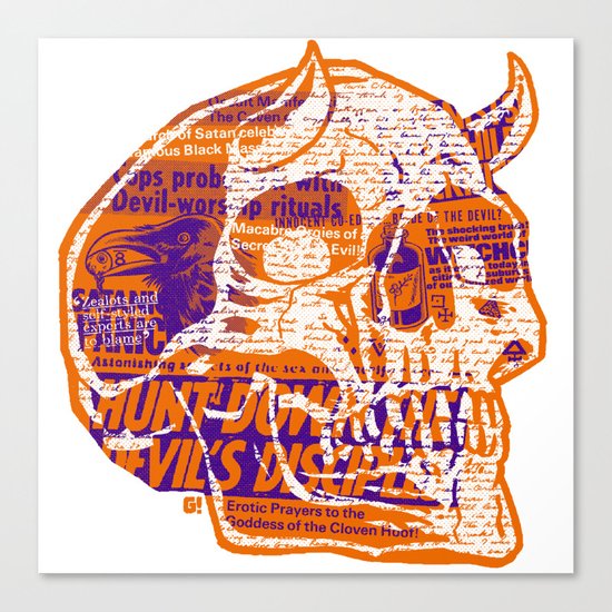 Satanic Panic Canvas Print