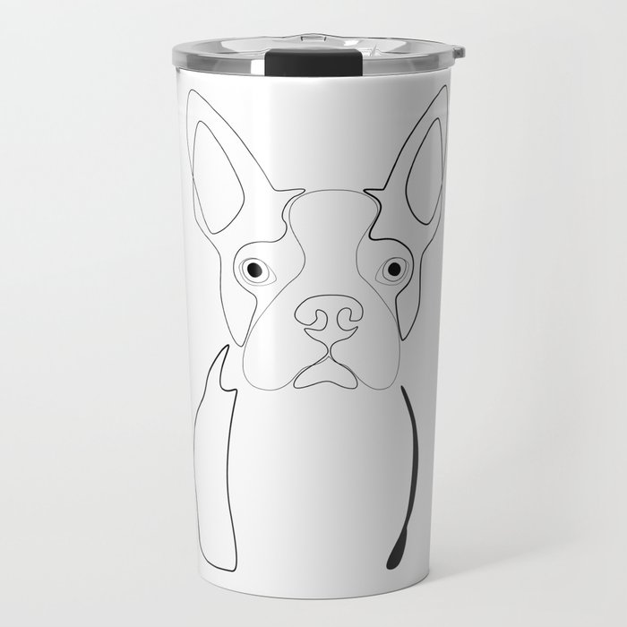 Boston Terrier Travel Mug