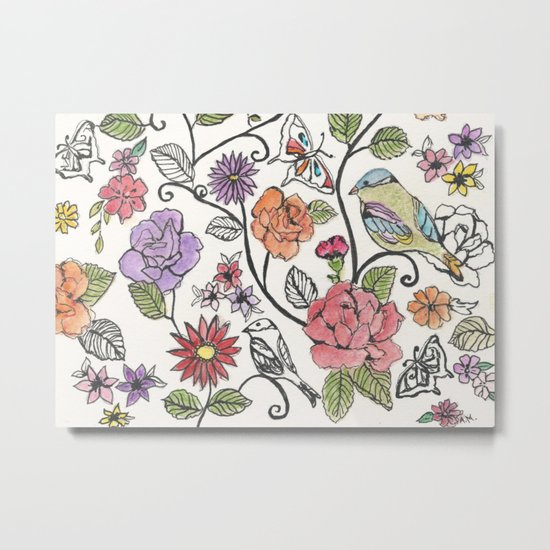 Bloomsbury Metal Print