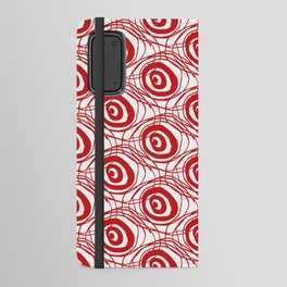 Red Eye Pattern Android Wallet Case