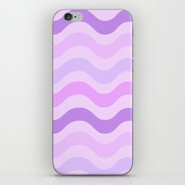 I choose violets // color wave iPhone Skin