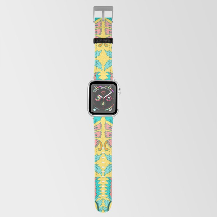 Green Flower Apple Watch Band