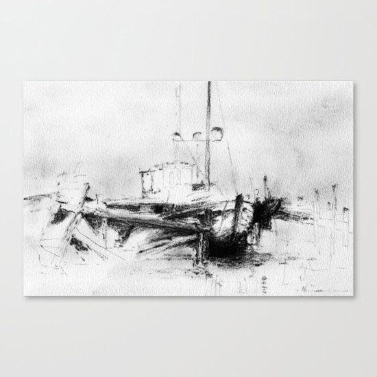 Pirates of the Baltic-sea Canvas Print