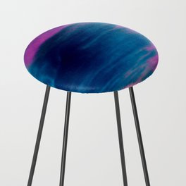 Afterglow Calm Colorful Sky Atmosphere Counter Stool