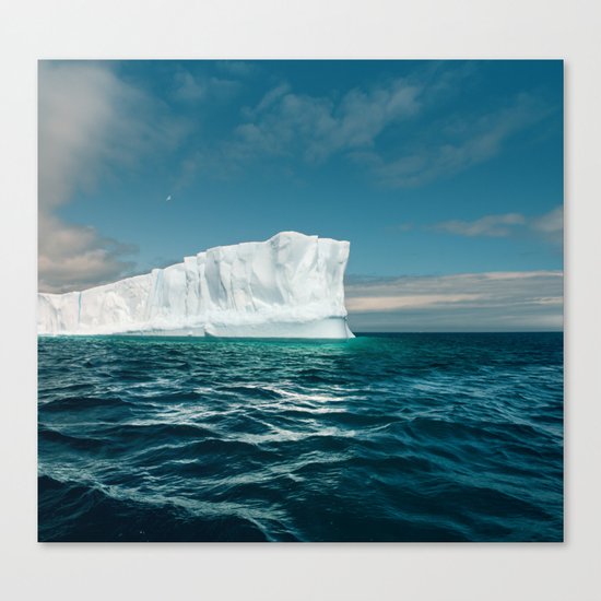 North Atlantic Iceberg Canvas Print