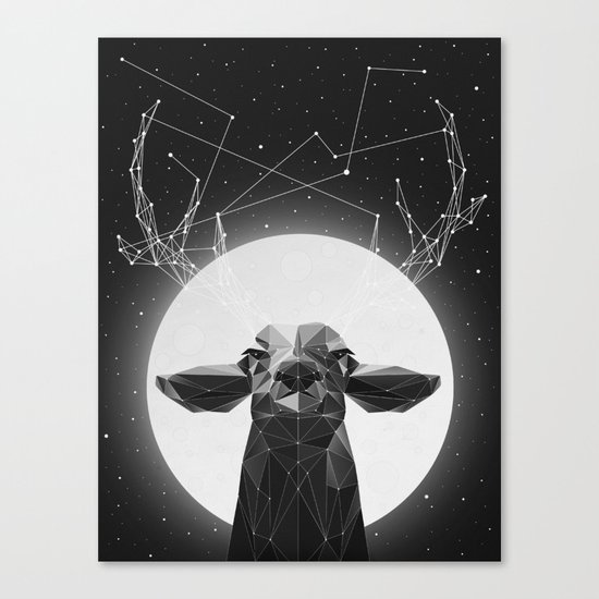 The Banyan Deer Canvas Print