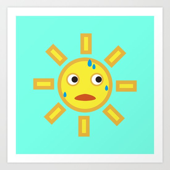 sun Art Print