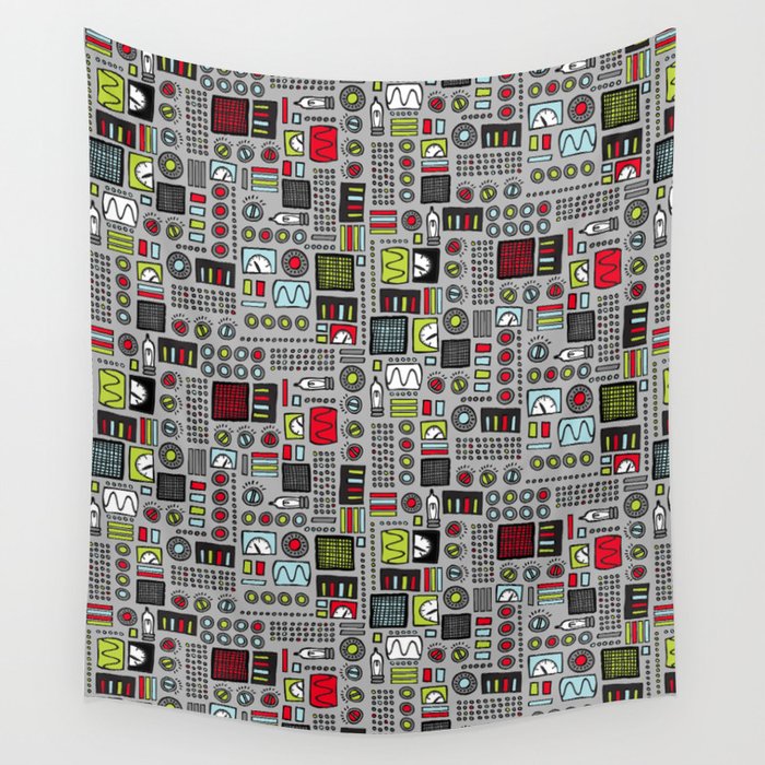 Robot Controls Wall Tapestry