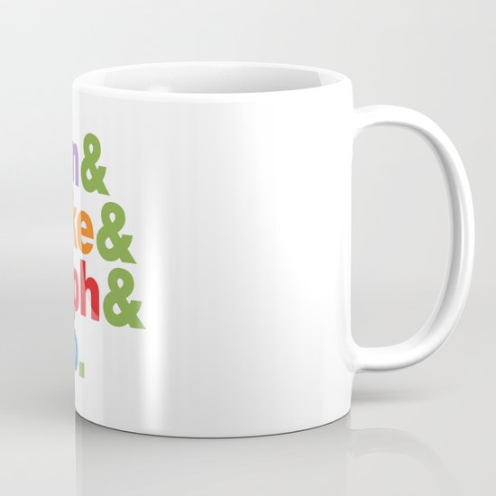 Don & Mike & Raph & Leo. Coffee Mug