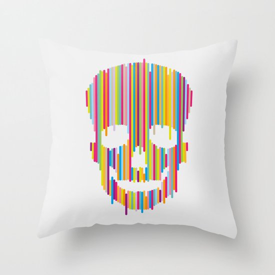 Skull Study no.1 Throw Pillow