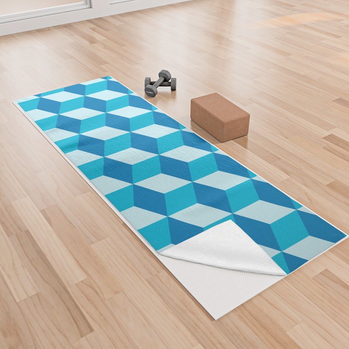 3d pattern Yoga Towel