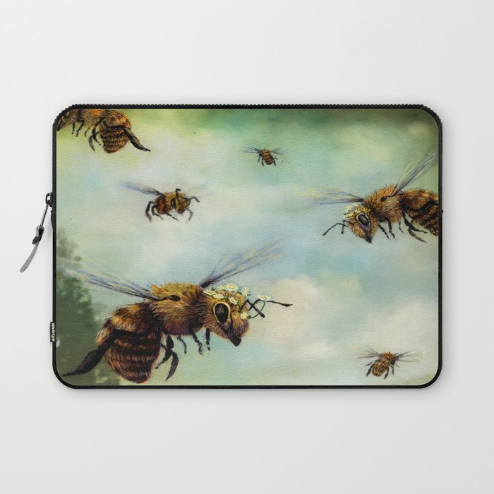 Crown of Bees Laptop Sleeve