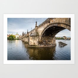 Charles Bridge in Prague Art Print