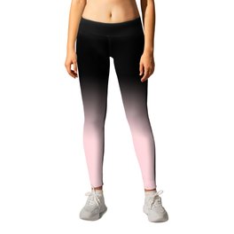 Modern abstract elegant black blush pink gradient pattern Leggings | Artistic, Pinkgradient, Moderndesign, Modernabstract, Blackandpink, Painting, Pinkabstract, Elegant, Pastelpinkgradient, Gradientdesign 